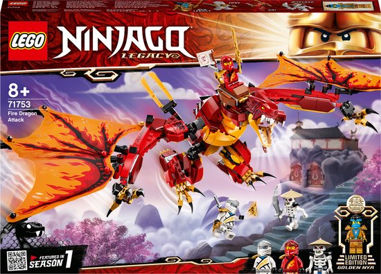 LEGO NINJAGO Legacy Vuurdraak Aanval – 71753