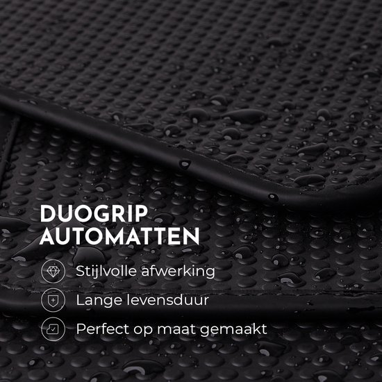 Volvo S60 rubber automatten  Rubber matten met hoge rand Volvo S60