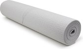 MindBaas - Yoga Mat (extra dik) - Fitness Mat - Eco - Antislip - Grijs - 183 x 61 x 0.6 cm