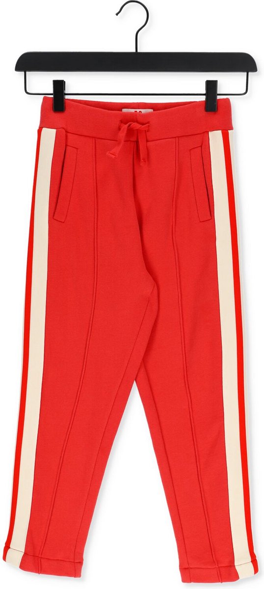 Ao76 Juana Tape Sweater Pants Broeken & Jumpsuits Meisjes - Jeans - Broekpak - Rood - Maat 128