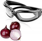 Ui bril – Luchtdicht – bril - Keuken gadgets – Duurzaam - Winddicht – Stofdicht - Ogen beschermer – Comfortabel – (zwart)