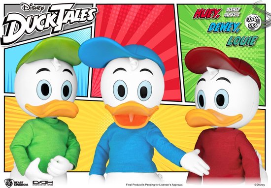 Disney: DuckTales - Kwik, Kwek en Kwak 1:9 Figuren Set - 10cm | bol.com