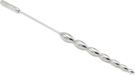 Foto: Kiotos steel elegante geribbelde dilator diameter 6 tot 12 mm