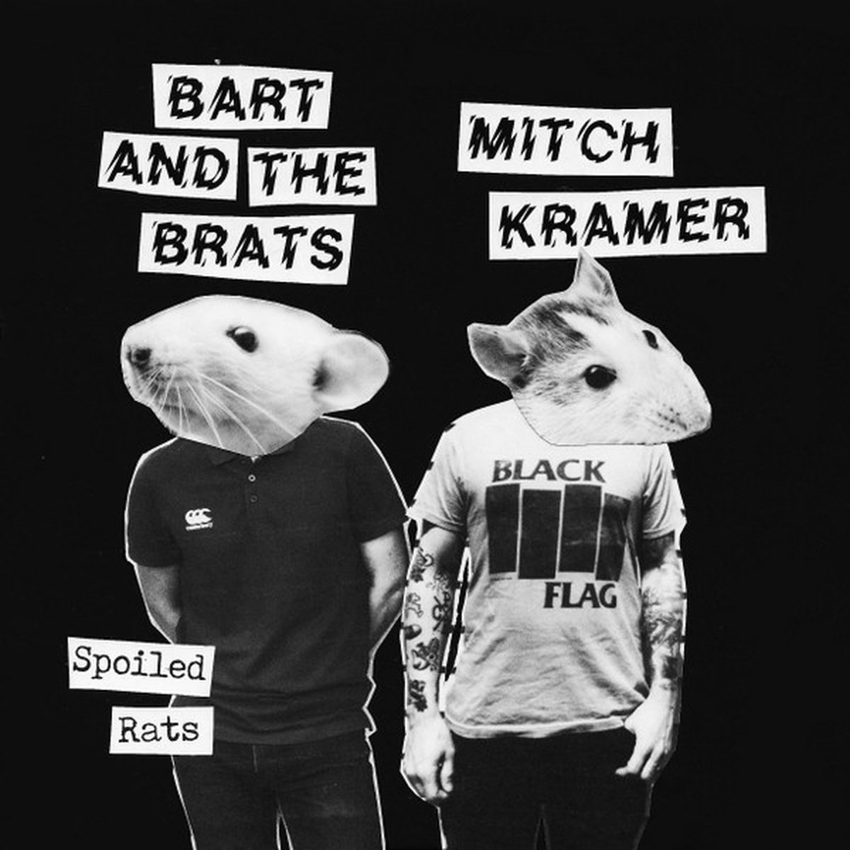 Bart And The Brats & Mitch Kramer - Spoiled Rats (7" Single)