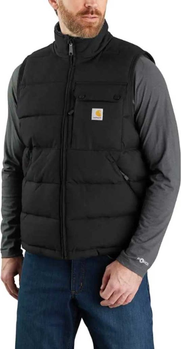 Carhartt Rain Defender Montana Insulated Vest Heren Zwart