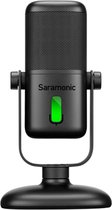 Microphone USB de bureau Saramonic SR-MV2000 avec base magnétique amovible pour ordinateur USB ou USB-C