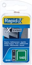 Agrafes Rapid - No 140 - Acier inoxydable - 10 mm
