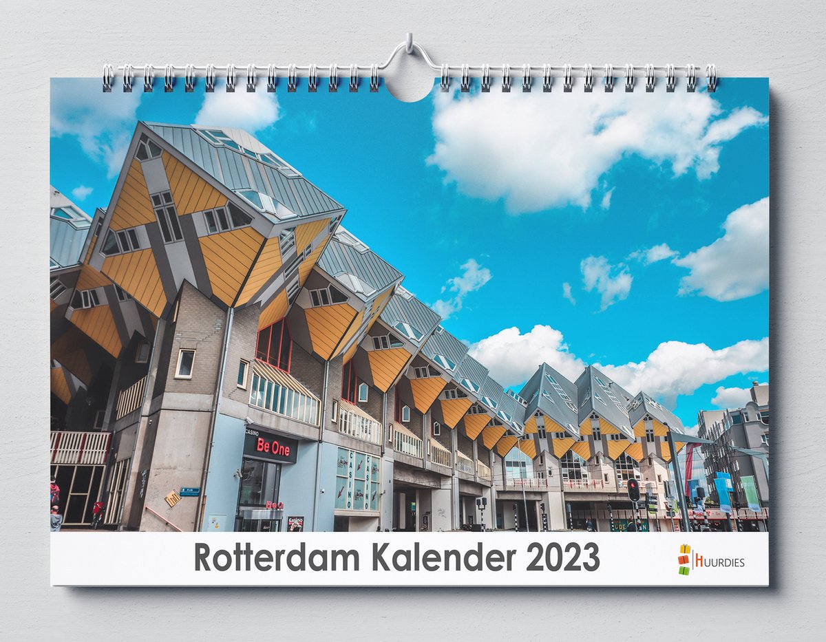 Rotterdam kalender 2023 | 35x24 cm | jaarkalender 2023 | Wandkalender 2023