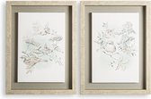 Laura Ashley | Elderwood - Canvas in Frame Set van 2 - 40x60 cm