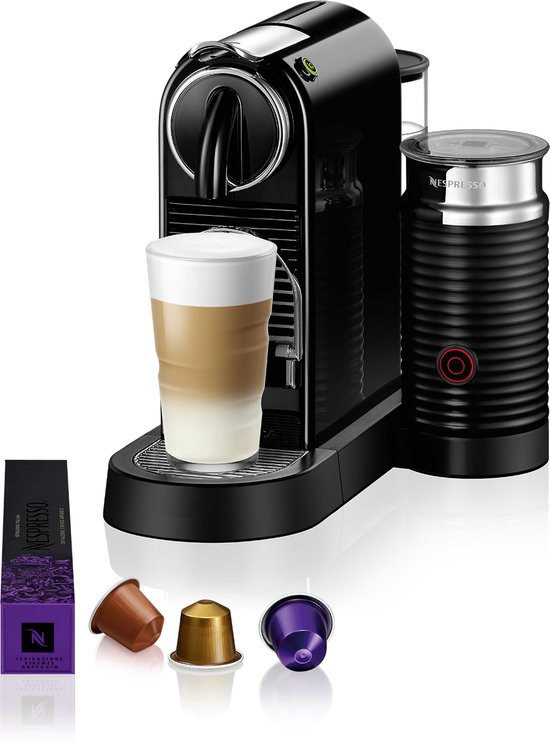 Verstelbaar ballon aantrekkelijk Magimix - Nespresso - Citiz & Milk - Zwart - Melkopschuimer | bol.com