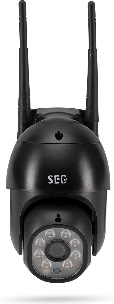 SEC24 CAM216Z Dome Camera zwart - IP Camera draai- en kantelbaar voor buiten - FHD 1080P - Kleuren nachtzicht – foto 8