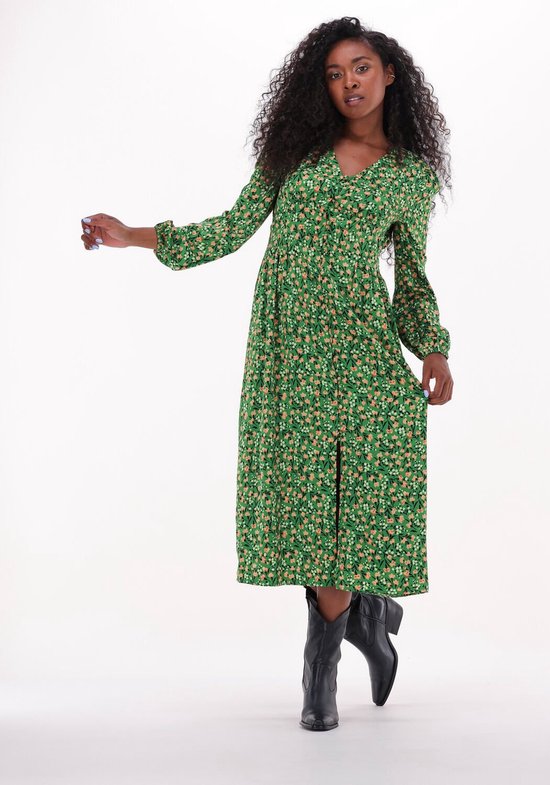 Glimmend Trillen verbanning Ydence Dress Cheryl Jurken Dames - Kleedje - Rok - Jurk - Groen - Maat S |  bol.com