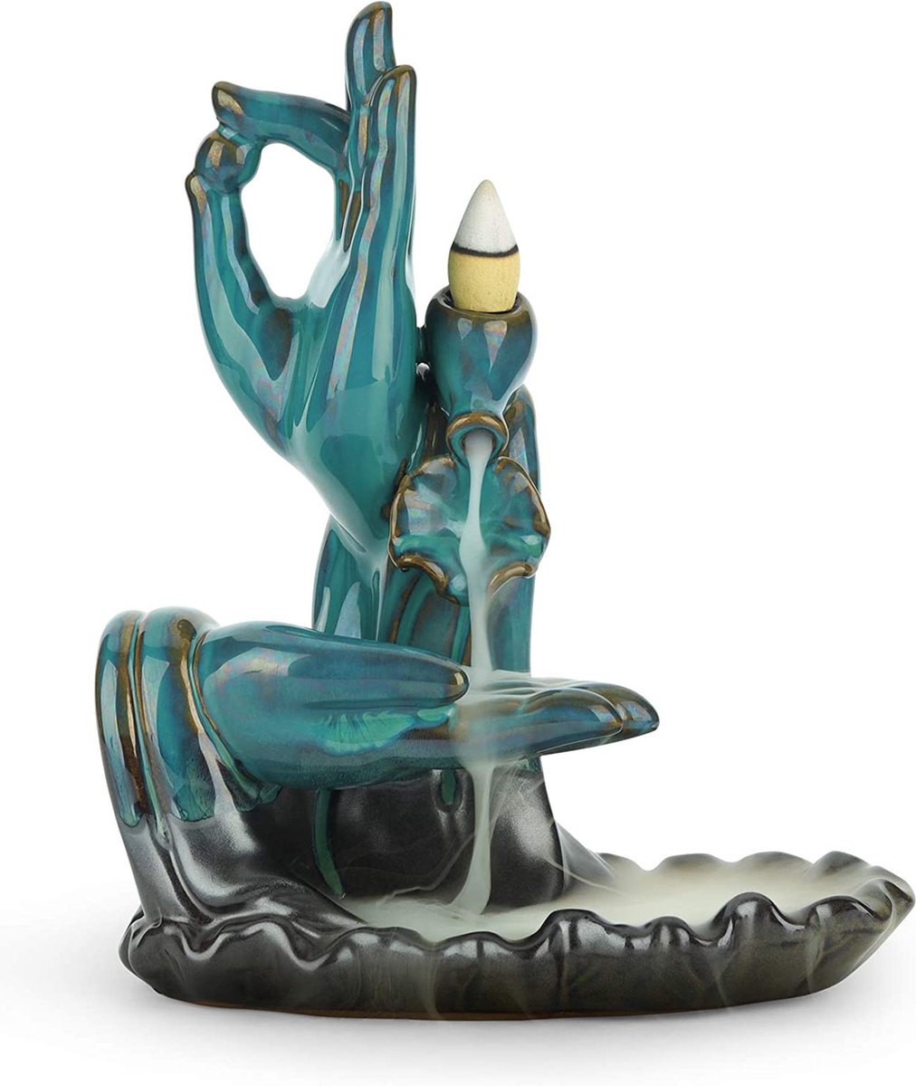 Wierookhouder Waterval Wierookbrander,  wierookstokjes - Backflow Wierook Kegels