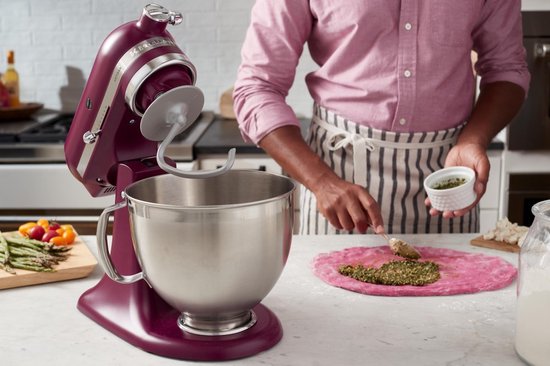 KitchenAid 5KSM195PSEBE - Keukenmachine - 4.8L - 300 W - Bordeaux rood van KitchenAid — afbeelding 4