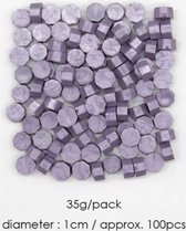 Wax stempel - Sealing wax - Zegellak - 100 stuks - Lilac