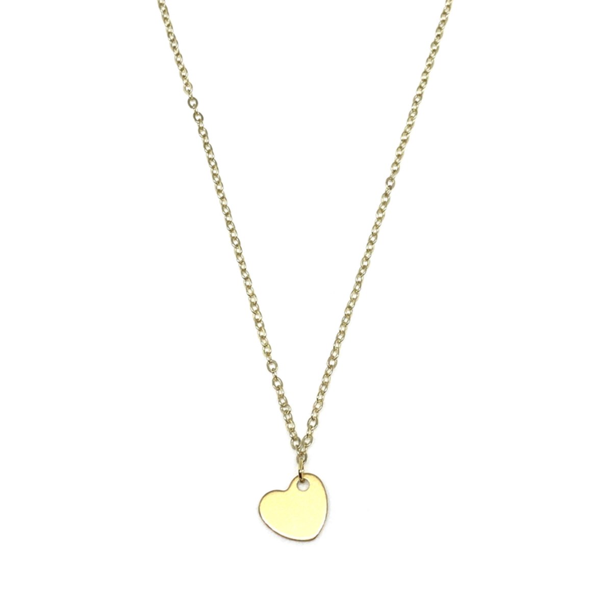 Little heart necklace - gold