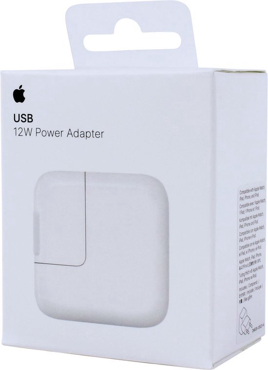 Apple 12W USB-A iPhone oplader - Wit | bol.com
