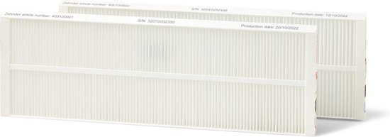 ZEHNDER Set Filtri Per Ventilazione ComfoAir Q350/450/600: 1 Originale G4/F7 + 10 Filtri Conici DN 100 G4, Made In Germany