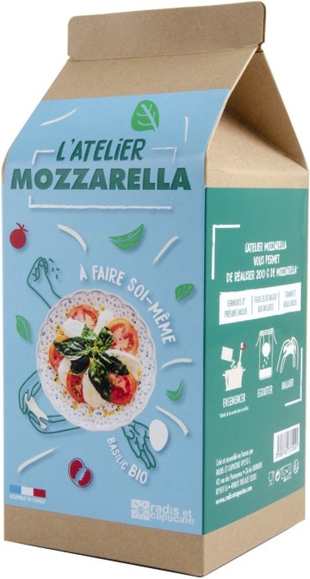 thumbnail image 2 of Mozzarella Making Kit Complete - Cheese Making Supplies For 5 Batches With Rennet & Culture 2 of 10