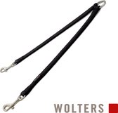 Wolters Cat&Dog Wolters Professional Paddock Koppel Uitlaatlijn |Zwart | GR.L | 2x 45cm