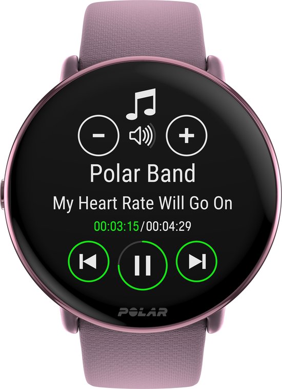 Polar Ingite 3 - Fitness Smartwatch & GPS Activity Tracker - Purple Dusk - S-L