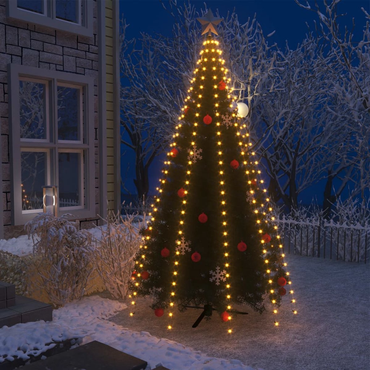 Prolenta Premium - Kerstboomverlichting met 300 LED's net 300 cm