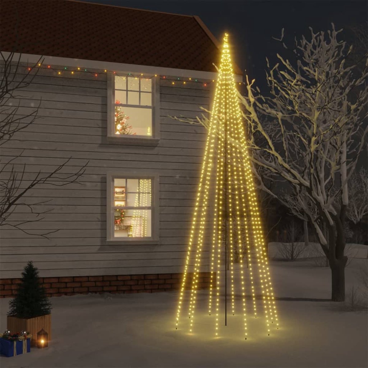 Prolenta Premium - Kerstboom met grondpin 732 LED's warmwit 500 cm
