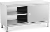 Bol.com Royal Catering - RVS werkkast - ECO - 150 x 60 cm - 600 kg aanbieding