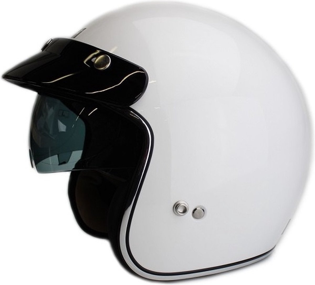 IXS HX 77 jethelm wit | Maat M | helm voor de scooter / motor | motorhelm / scooterhelm