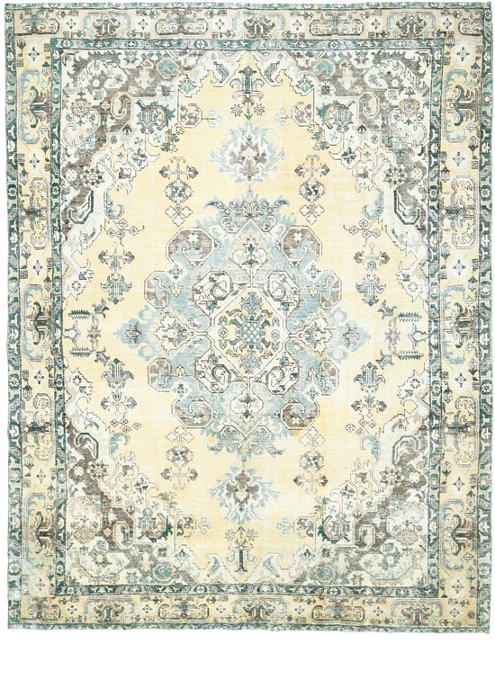 Tapis Oriental Vintage Tissé à la Main - 374x290cm - Tapis turc noué à la  main | bol.com