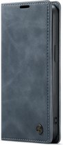 Casemania Hoesje Geschikt voor Samsung Galaxy A53 5G Shadow Gray - Portemonnee Book Case