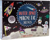 Boîte Puzzle Magnétique Floss & Rock , Voyage dans Voyage spatial - 22 x 30 cm