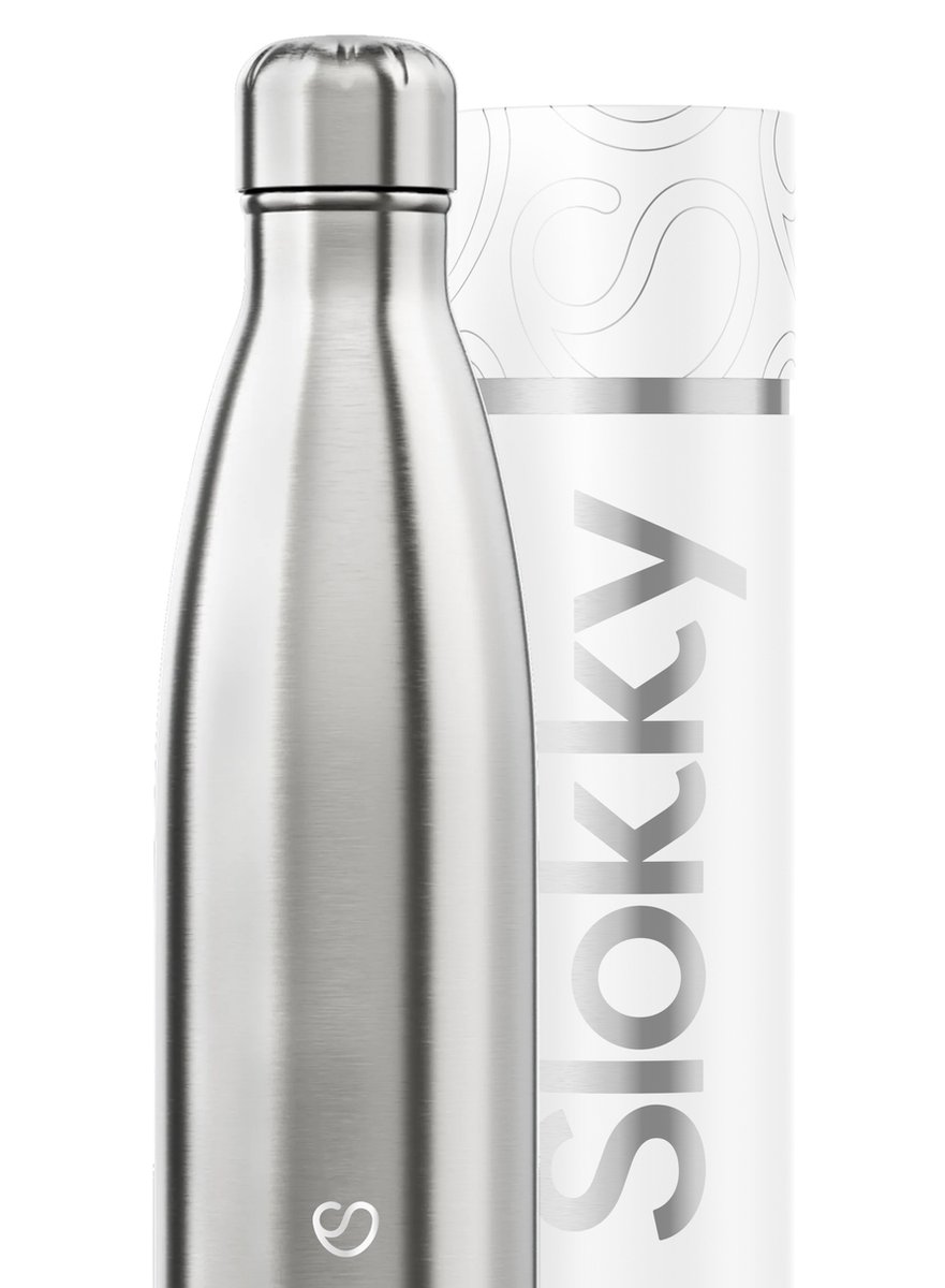 Slokky - Stainless Steel Thermosfles & Drinkfles - 500ml