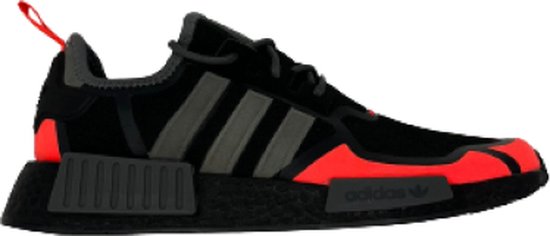 Adidas NMD_R1 - Zwart/Rood - Sneakers - Maat