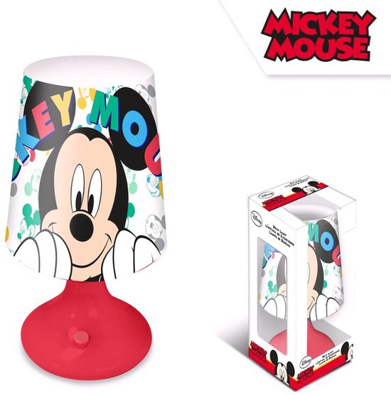 Disney Mickey Mouse Tafellamp - 18 cm - Multi van Disney — afbeelding 2