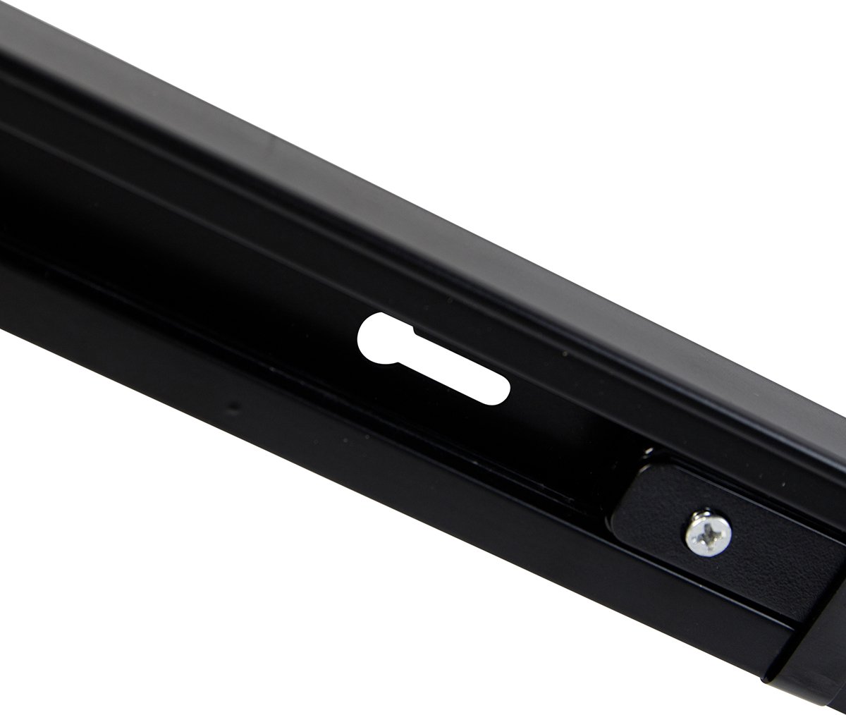 Qazqa Spot Sur Rail Moderne Noir Pour Rail Triphasé Avec Led - 3-phase Ruler | Leen Bakker