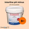 Interline pH minus 3kg - Inclusief doseerschema - pH minus voor zwembad - Verlagen pH waarde - pH min voor middelgrote en grote zwembaden
