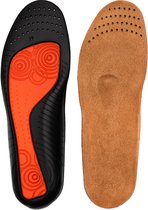Bama Balance Comfort voetbed, premium binnenzool, inlegzolen voor meer comfort bij elke stap, unisex, bruin - 42