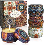 Scented Candle Set – Geurkaarsen Cadeauset – Geurkaarsenset -  Geurkaarsen geschenkset