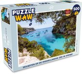 Puzzel Boot - Spanje - Zee - Legpuzzel - Puzzel 500 stukjes