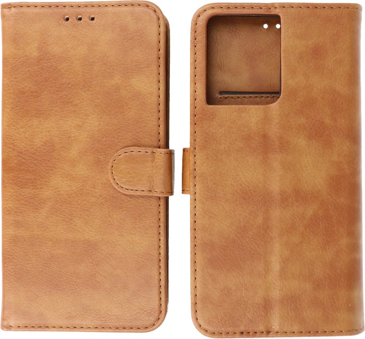 Oppo Reno 8 Hoesje Book Case Portemonnee Telefoonhoesje - Bruin