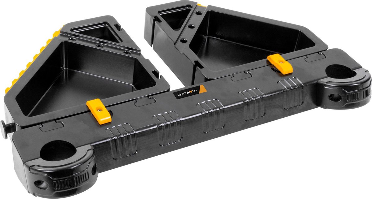 Wand-afstandhouder en gereedschapshouder voor telescopische ladders - Geschikt voor alle Batavia Giraffe Air telescopische ladders