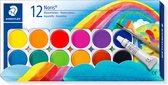 STAEDTLER Noris waterverf - verfdoos 12 kleuren