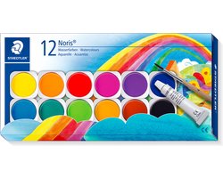 STAEDTLER Noris waterverf - verfdoos 12 kleuren