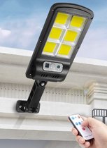 Izoxis 120 LED COB Solar Straatverlichting / Straatlamp op Zonne-energie - Buitenlamp met Extern Zonnepaneel LED - Solar