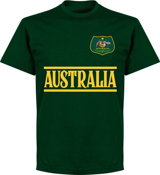 Australië Team T-shirt - Donkergroen - S