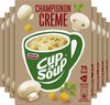 Unox Champignon Crème Cup-a-Soup - 12 x 3 x 175 ml - Voordeelverpakking