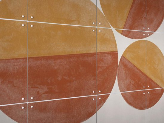 IXXI Burnt Orange Bols - Décoration murale - Abstrait - 80 x 60 cm