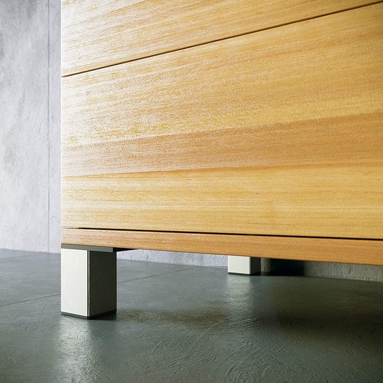 Lioni stapelbare tuinstoel in wit aluminium en beige luxe textilene | tuinmeubelen
