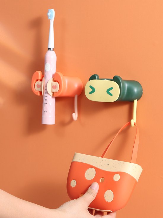 2X Bezem Ophangsysteem 2 in 1 En Handdoeken Ophanger ( 2 Stuks ) - Bezem Houder - Zelfklevend - Zilverkleurig - Bezem Hanger Voor Keuken Wc Badkamer van Mupara — afbeelding 5